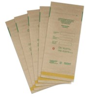 Пакеты бумажные плоские  "ПБСП-СтериМаг" 115х200 мм (крафт,100шт)