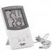 Цифровой термометр / гигрометр - Белый TA318
