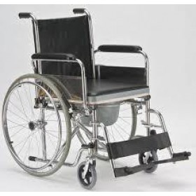 Кресло-коляска с санитарным оснащением  "Armed" FS682